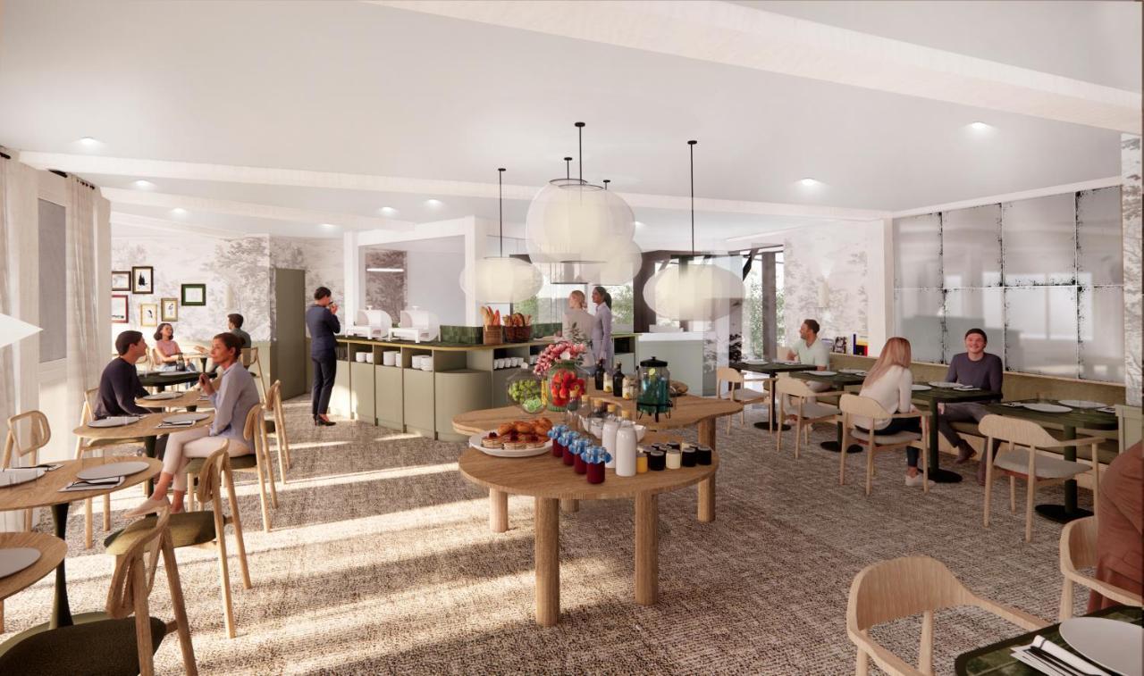 Hostellerie Briqueterie & Spa Champagne Vinay  Екстер'єр фото The interior of the restaurant